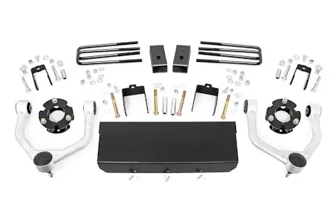 Rough Country 83600 3-inch Bolt-On Suspension Lift Kit w/ Upper Control Arms