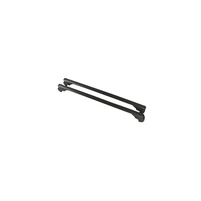 RUUUD CROSSBZ-XL-LITE Roof bars for open roof rails, 110-132 cm, 75 kg, ABS (Acrylonitrile-Butadiene-Styrene Copolymerisate), Aluminium