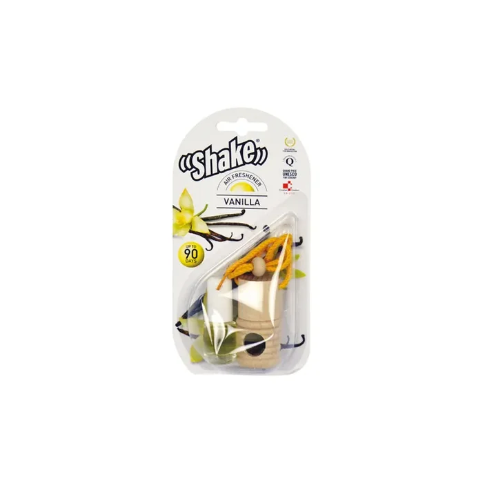 Shake Floral, Refill, up to 90 days, Shake 1710771 Car air freshener Blister Pack, Bottle, Contents 4.5ml, with sealing plug