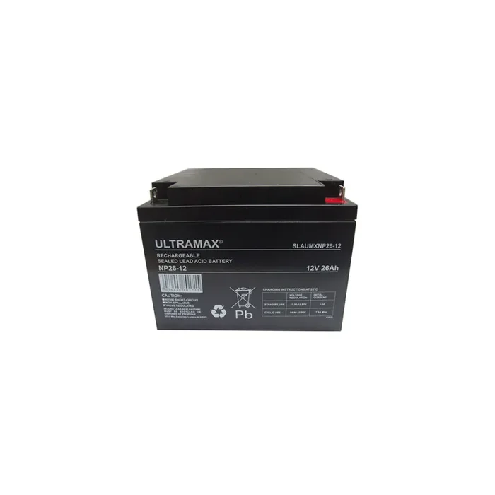 SLA Ultramax NP26-12 VRLA Battery x1