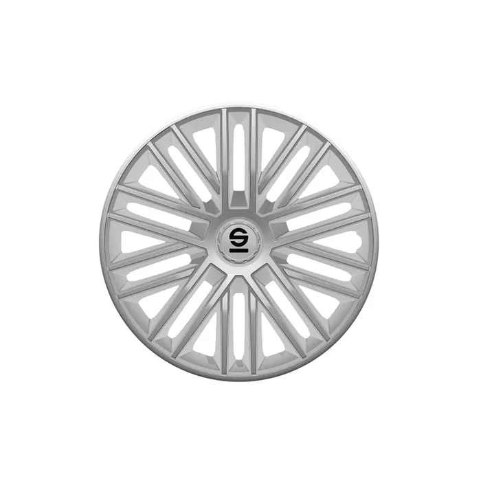 Sparco Bergamo SPC1485SV Wheel Trims 14 Inch (Silver)
