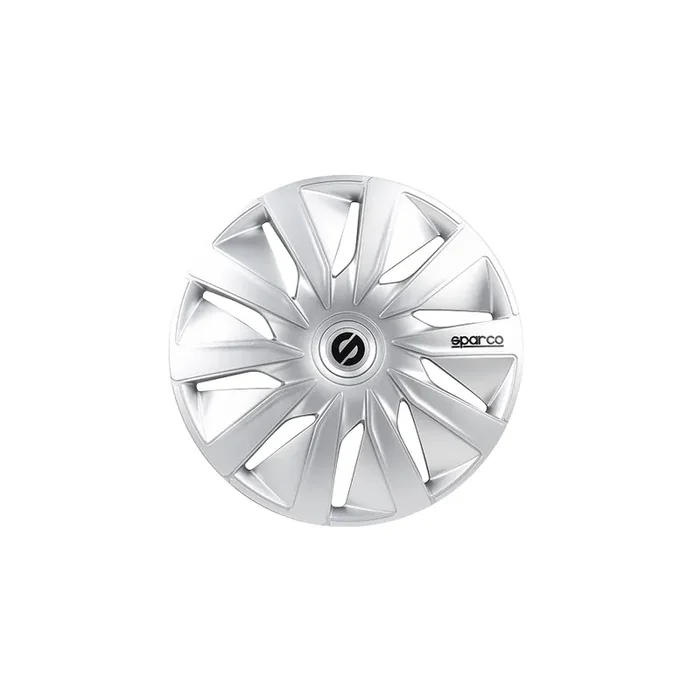 Sparco Lazio SPC1690SV Wheel Trims 16 Inch (Silver)
