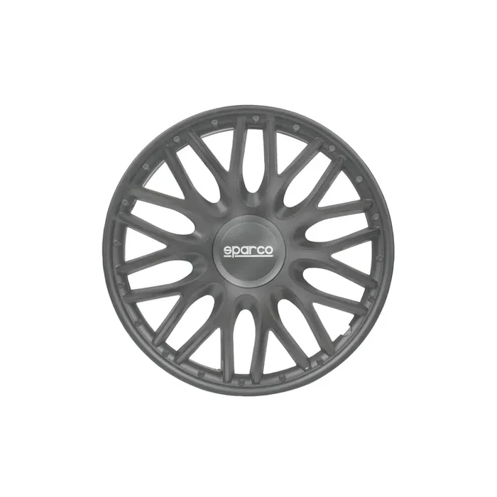 Sparco Roma SPC1696GR Wheel Trims 16 Inch (Grey)