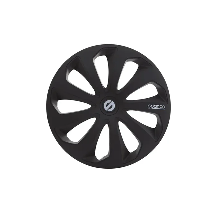 Sparco Sicilia SPC1670BK Wheel Trims 16 Inch (Black)