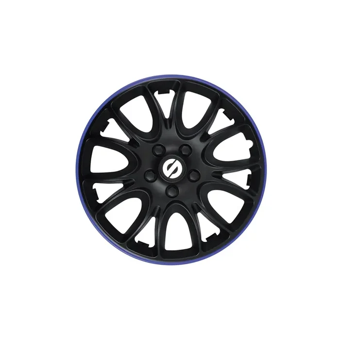 Sparco Veneto SPC1694BKBL Wheel Trims 16 Inch Black, Blue