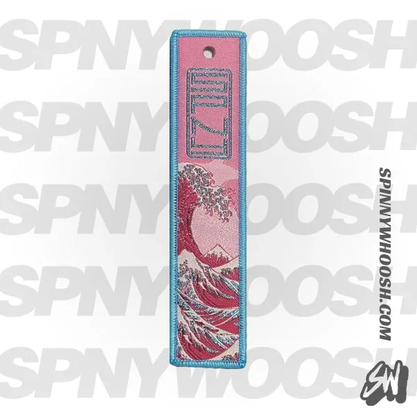 SPNYWOOSH Great Wave Keytag – Pink