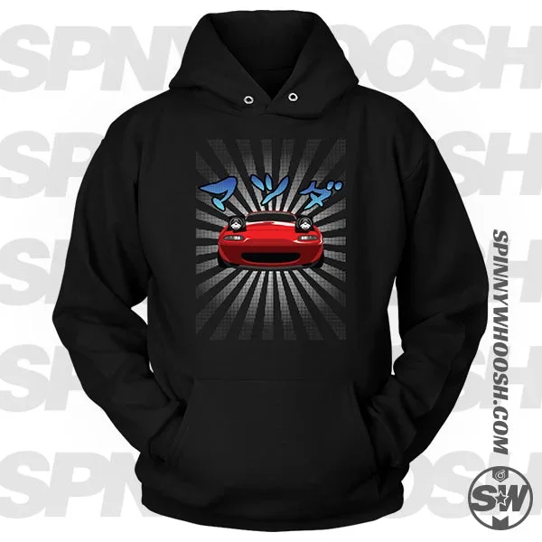 SPNYWOOSH マツダ Miata Hoodie – 3 colors