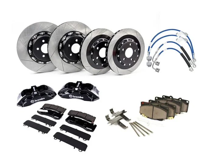 Steeda 2015-2021 Ford Mustang Two-Piece Performance Pack Brembo Big Brake Kit GT and EcoBoost PP