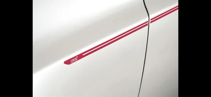 STI PIN STRIPE SET (CHERRY RED) For IMPREZA 4DooR (GJ) ST91042ST040