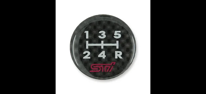 STI SHIFT PATTERN EMBLEM 5MT For IMPREZA 5DooR (GG) STSG13100810