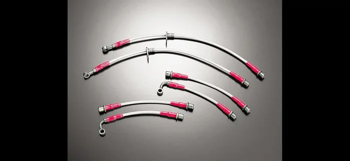 STI STAINLESS MESH BRAKE HOSE SET For EXIGA (YA) ST26550YS000