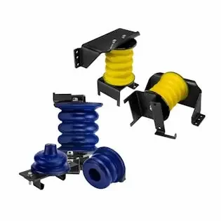 SuperSprings K-10-004 One-piece units on each side (front & rear) to upgrade factory bump stops
