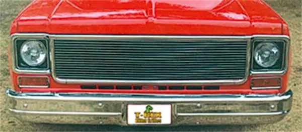 T-Rex Grilles 20005 Billet Grille, Polished, Aluminum, 1 Pc, Replacement
