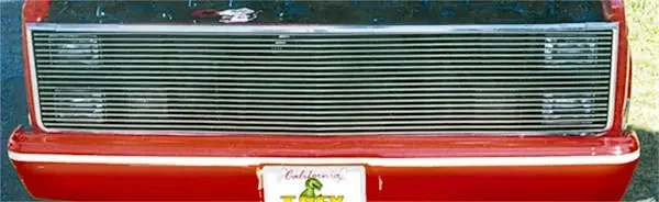T-Rex Grilles 20010 Billet Phantom Grille, Polished, Aluminum, 1 Pc, Replacement