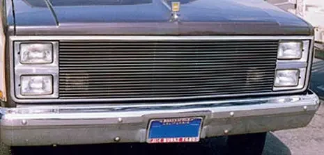 T-Rex Grilles 20015 Billet Grille, Polished, Aluminum, 1 Pc, Replacement