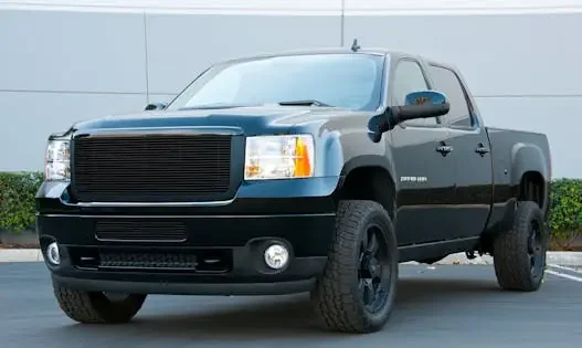 T-Rex Grilles 20205B Billet Grille, Black, Aluminum, 1 Pc, Overlay/Insert