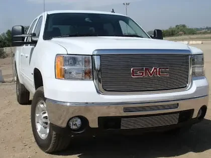 T-Rex Grilles 21206 Billet Grille, Polished, Aluminum, 1 Pc, Overlay/Insert