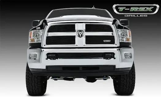 T-Rex Grilles 21452B Billet Grille, Black, Aluminum, 4 Pc, Replacement