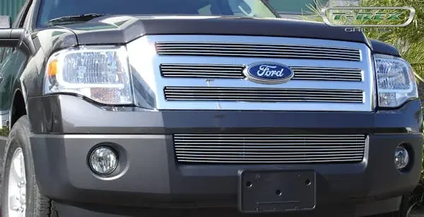 T-Rex Grilles 21594 Billet Grille, Polished, Aluminum, 4 Pc, Bolt-On