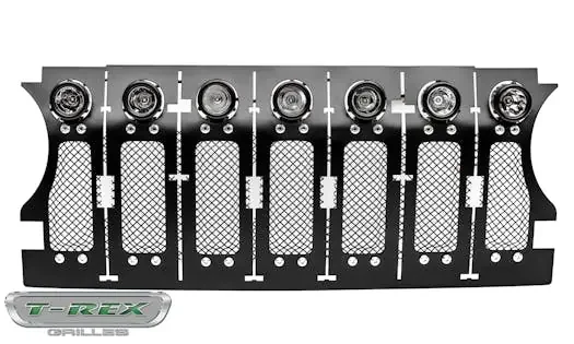 T-Rex Grilles 6314931 Torch Grille, Black, Mild Steel, 1 Pc, Insert