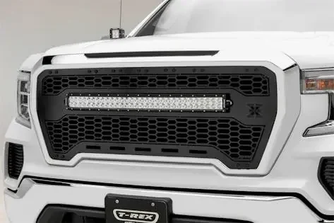 T-Rex Grilles 7312281-BR Stealth Laser Torch Grille, Black, Mild Steel, 1 Pc, Insert