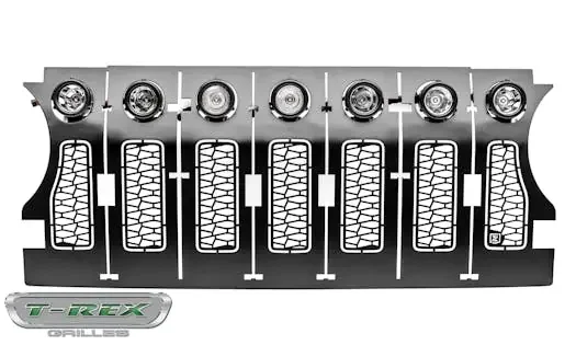 T-Rex Grilles Z314931 ZROADZ Grille, Black, Mild Steel, 1 Pc, Insert