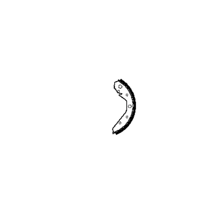 TEXTAR 91017100 Brake Shoe Set for VW 411/412