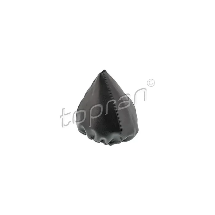 TOPRAN 110 904 Gear Lever Gaiter for VW PASSAT Black