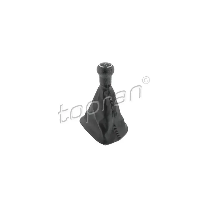 TOPRAN 114 976 Gear Lever Gaiter Black