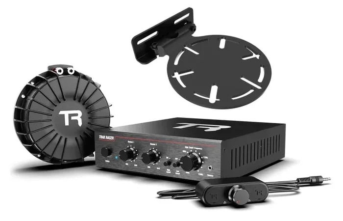 Trak Racer Haptic Bass Shaker Kit With 200W Amp 100W Shaker/ Shaker Mount