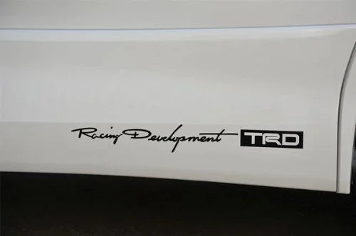 TRD E- type Sticker (Large) Black For 86 (ZN6) 08231-SP170