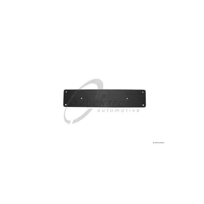 TRUCKTEC AUTOMOTIVE 02.60.240 Number plate holder Black, frameless