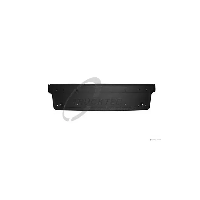 TRUCKTEC AUTOMOTIVE 08.62.327 Number plate holder for BMW 3 Series Black, frameless