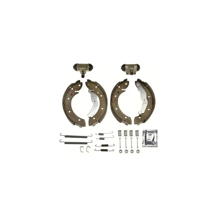TRW BK1555 Brake Shoe Set for BMW 3 Compact (E36) with wheel brake cylinder, Brake Kit
