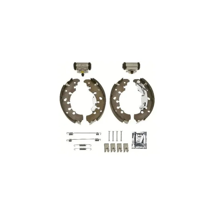 TRW Brake Kit BK1777 Brake Shoe Set with wheel brake cylinder