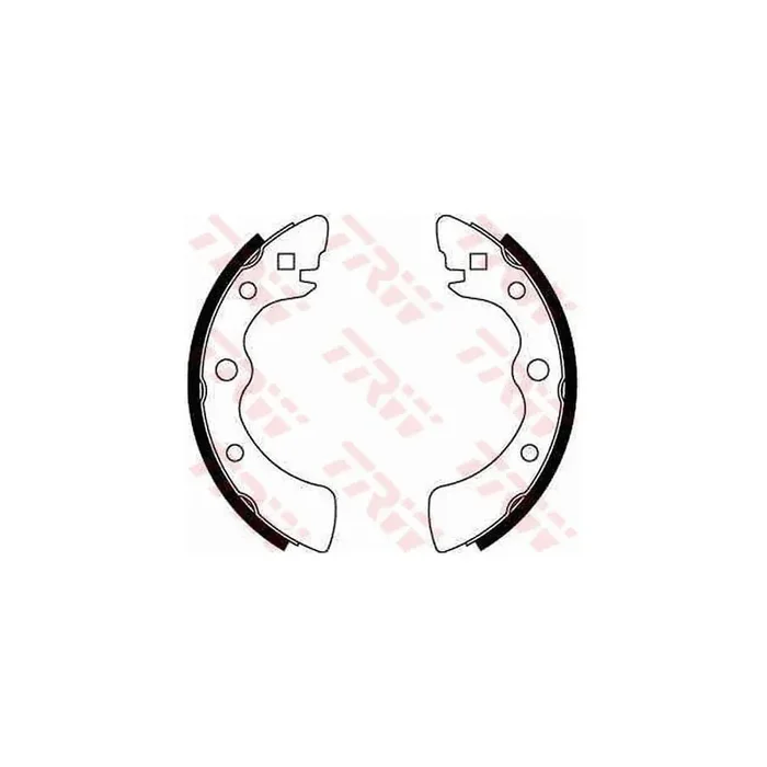 TRW GS8071 Brake Shoe Set
