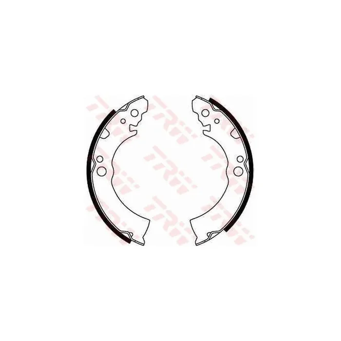 TRW GS8157 Brake Shoe Set for NISSAN Micra I Hatchback (K10)