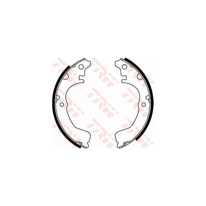 TRW GS8220 Brake Shoe Set for TOYOTA Tercel I Hatchback (L10)