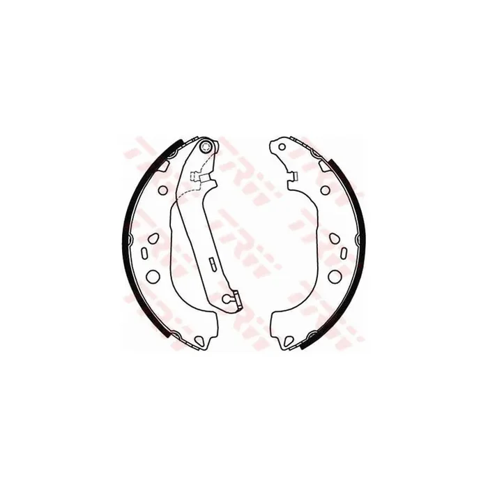 TRW GS8471 Brake Shoe Set