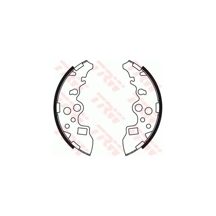 TRW GS8485 Brake Shoe Set for MAZDA E-Series