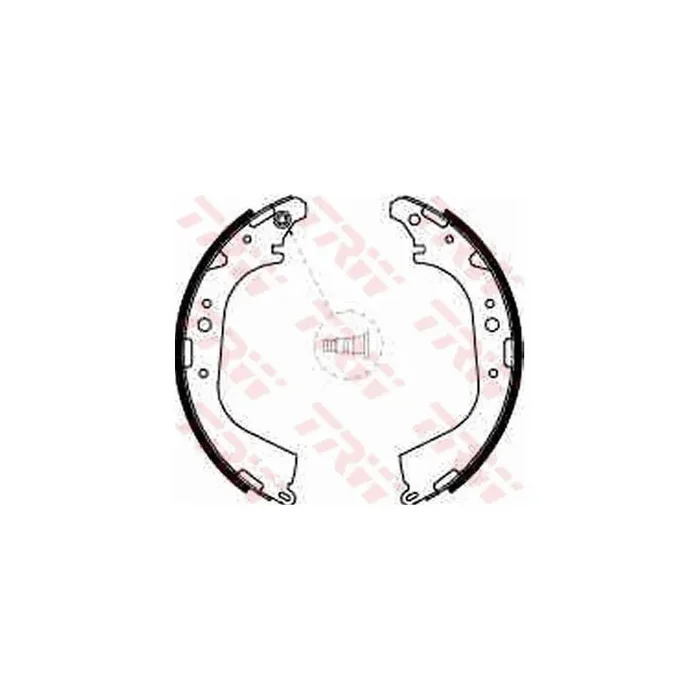 TRW GS8501 Brake Shoe Set