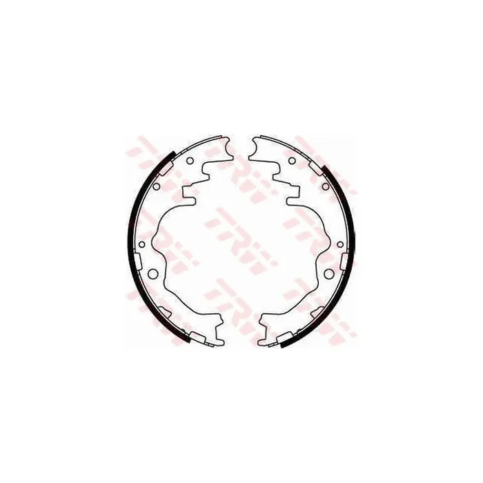 TRW GS8550 Brake Shoe Set