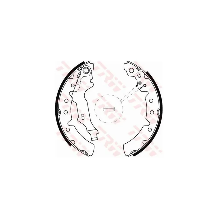 TRW GS8603 Brake Shoe Set