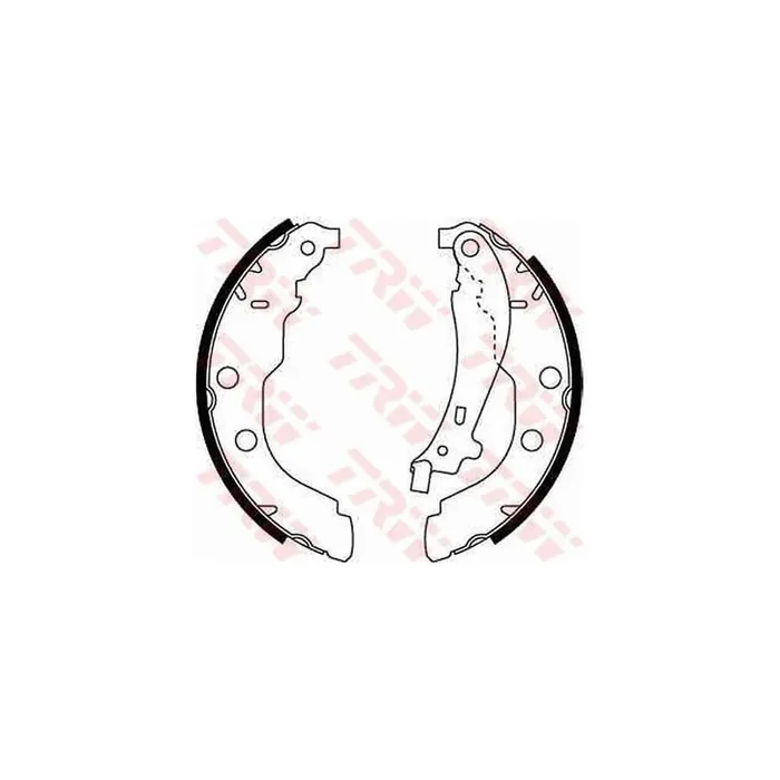 TRW GS8617 Brake Shoe Set