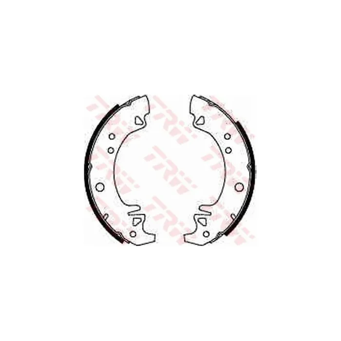 TRW GS8628 Brake Shoe Set for
