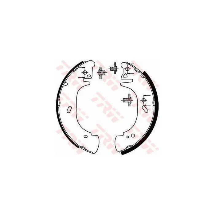 TRW GS8630 Brake Shoe Set