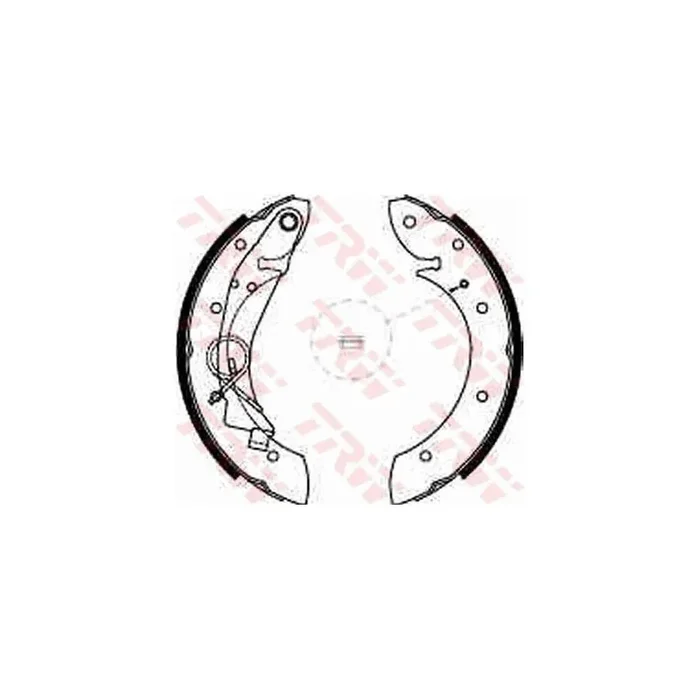 TRW GS8635 Brake Shoe Set