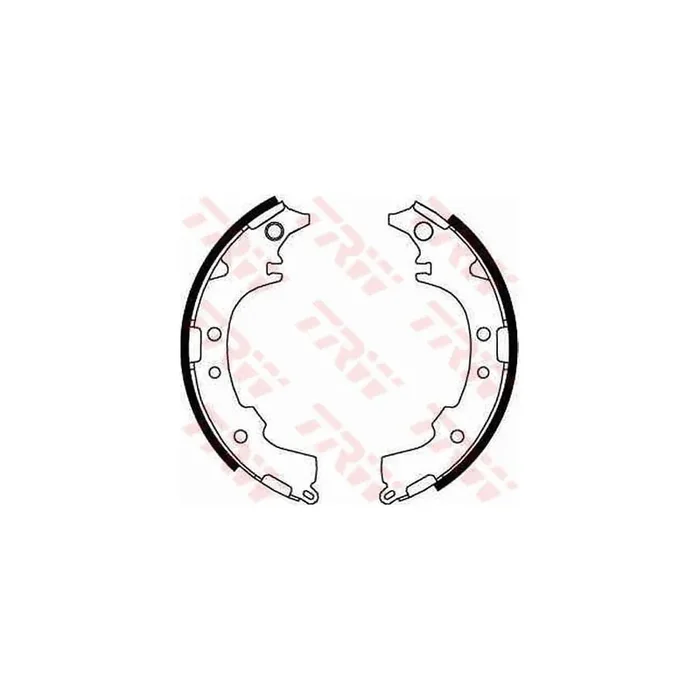 TRW GS8652 Brake Shoe Set