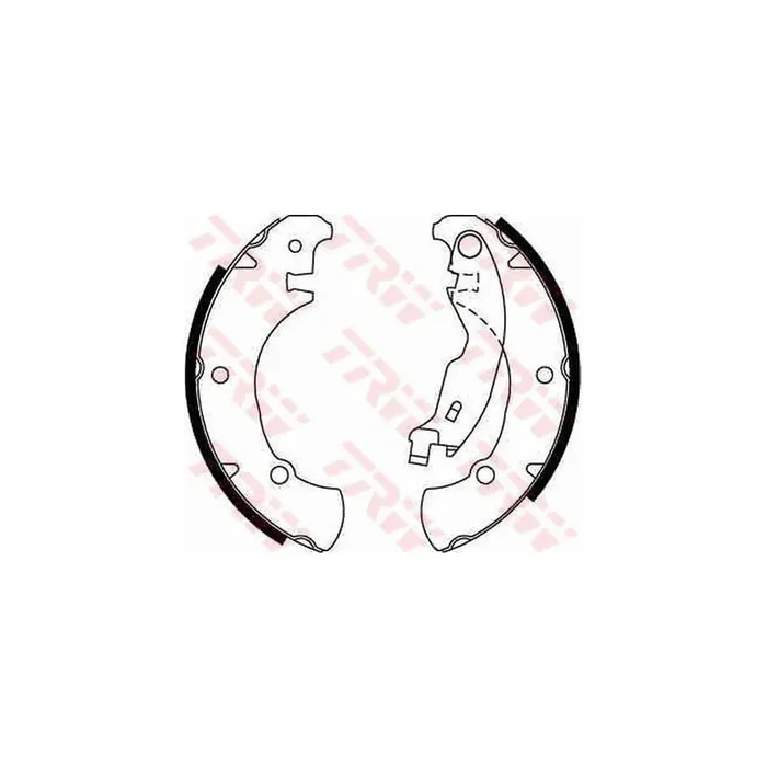 TRW GS8654 Brake Shoe Set