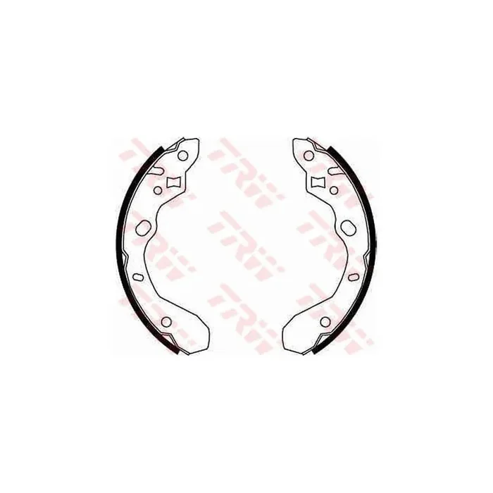 TRW GS8661 Brake Shoe Set for MAZDA 323